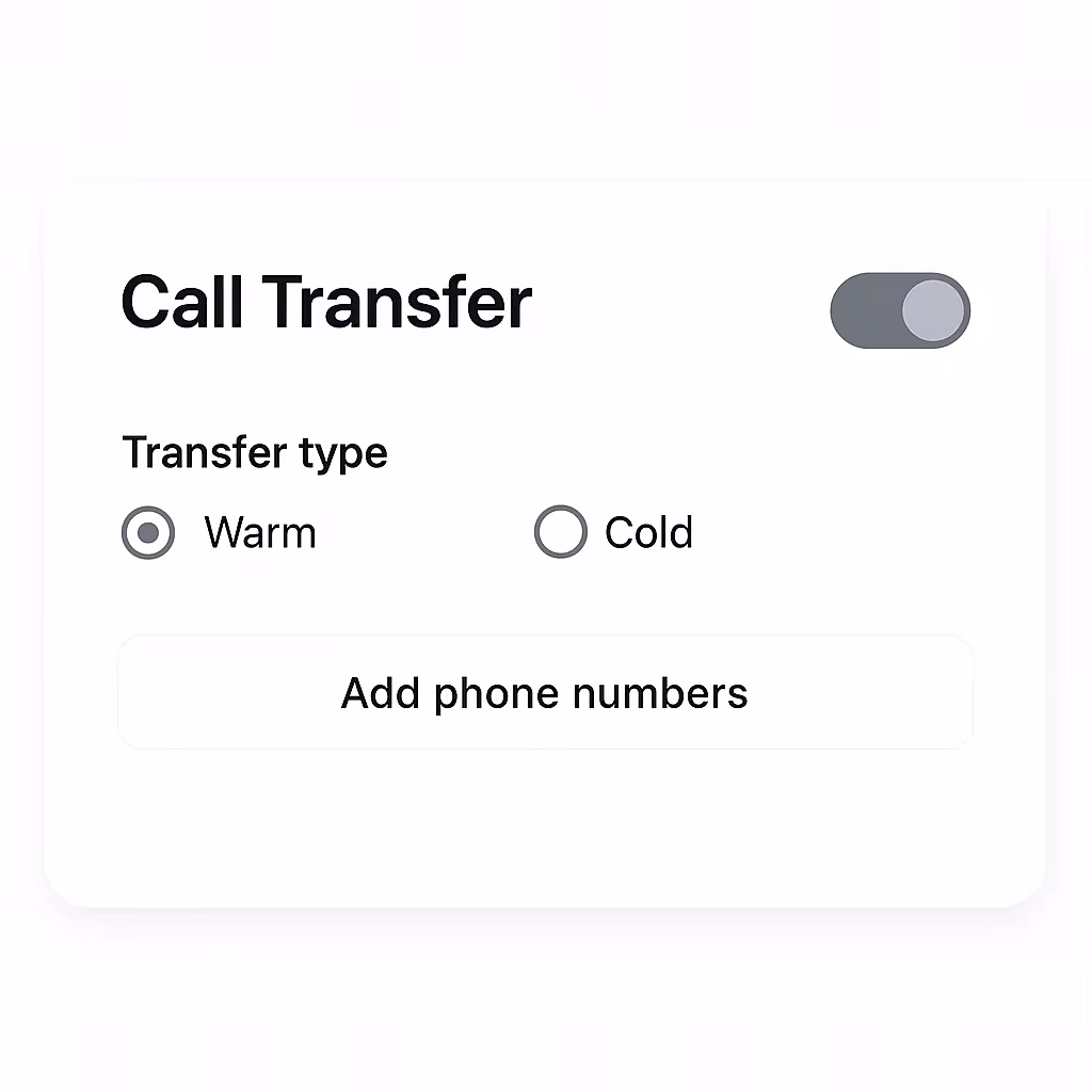 Automatic Call Transfers