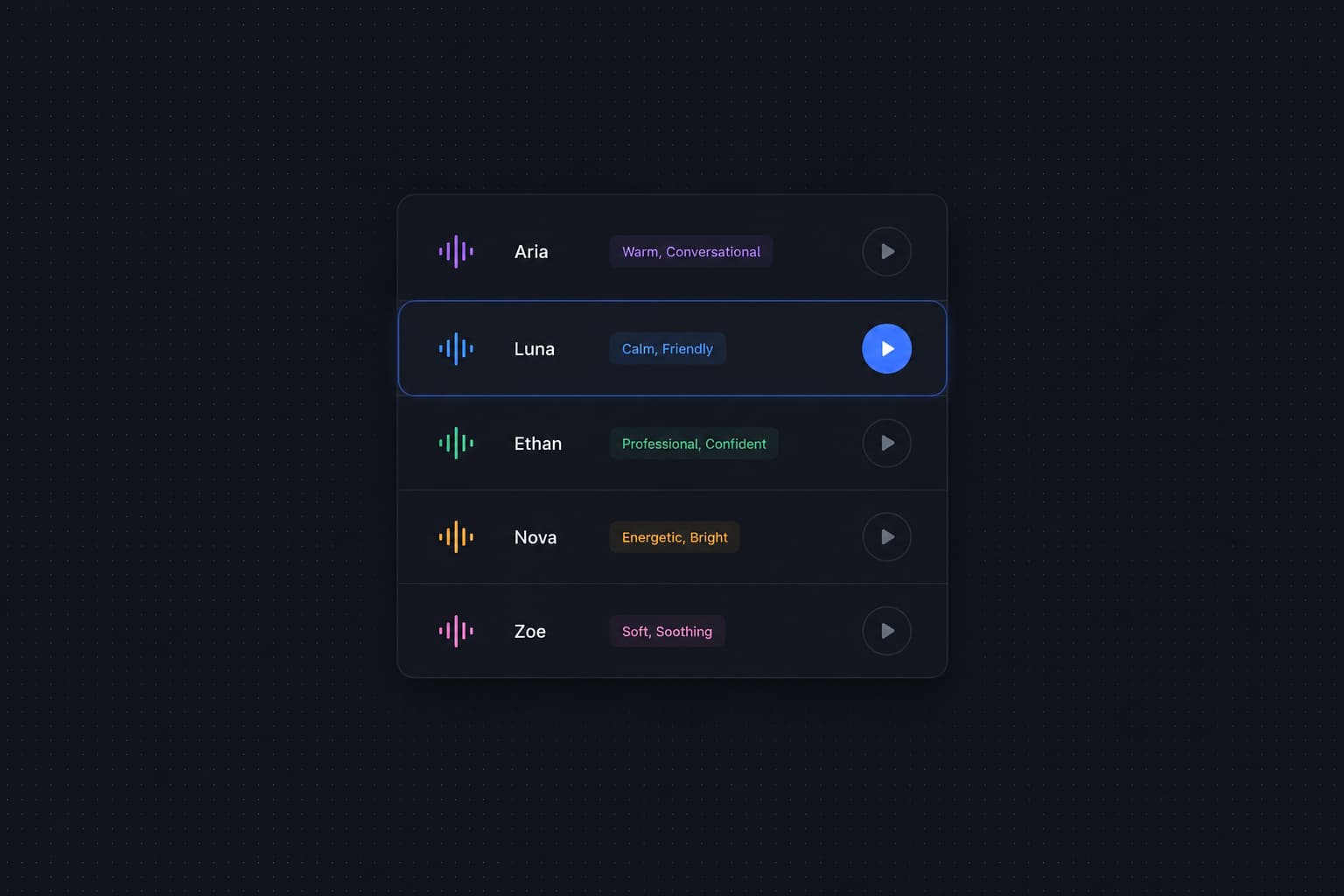 Voice Preview